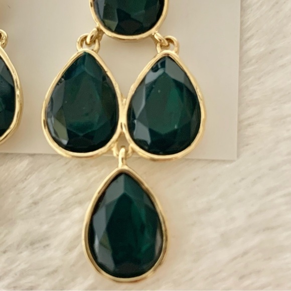 NWT Style & Co green drop earrings 💍💎👑💕 - Picture 6 of 9